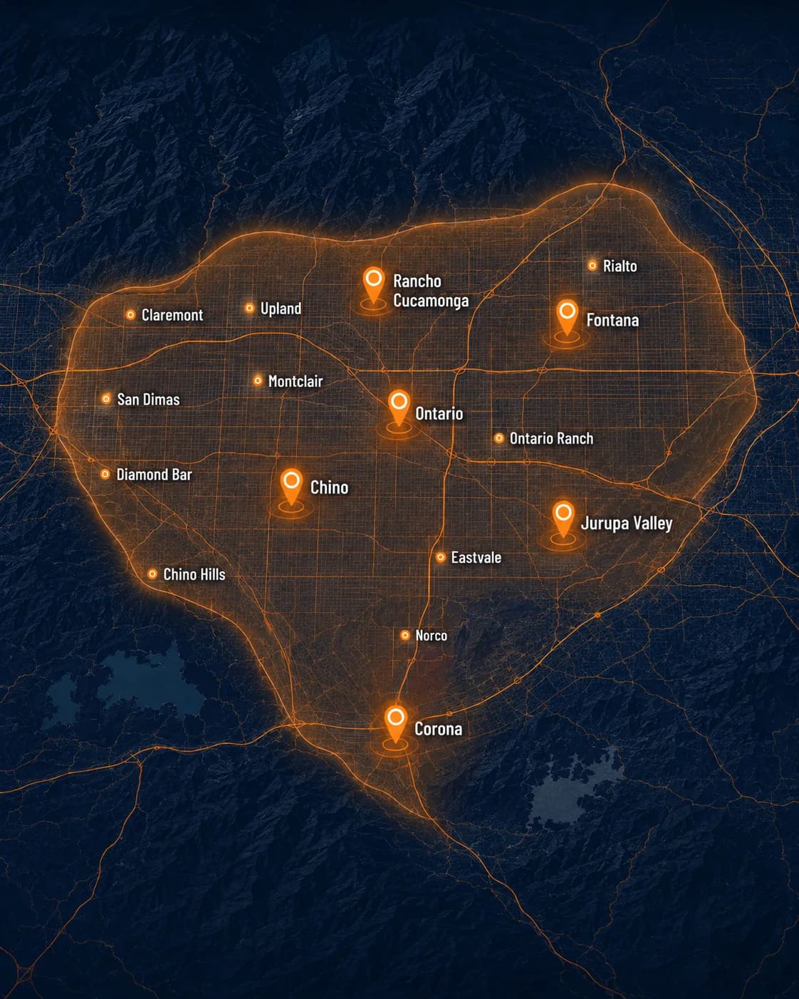 Service Area Map